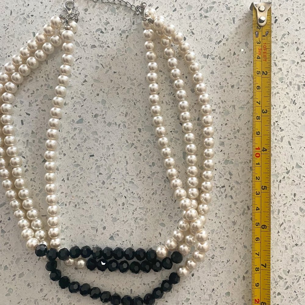 Pearl and Beaded Necklace